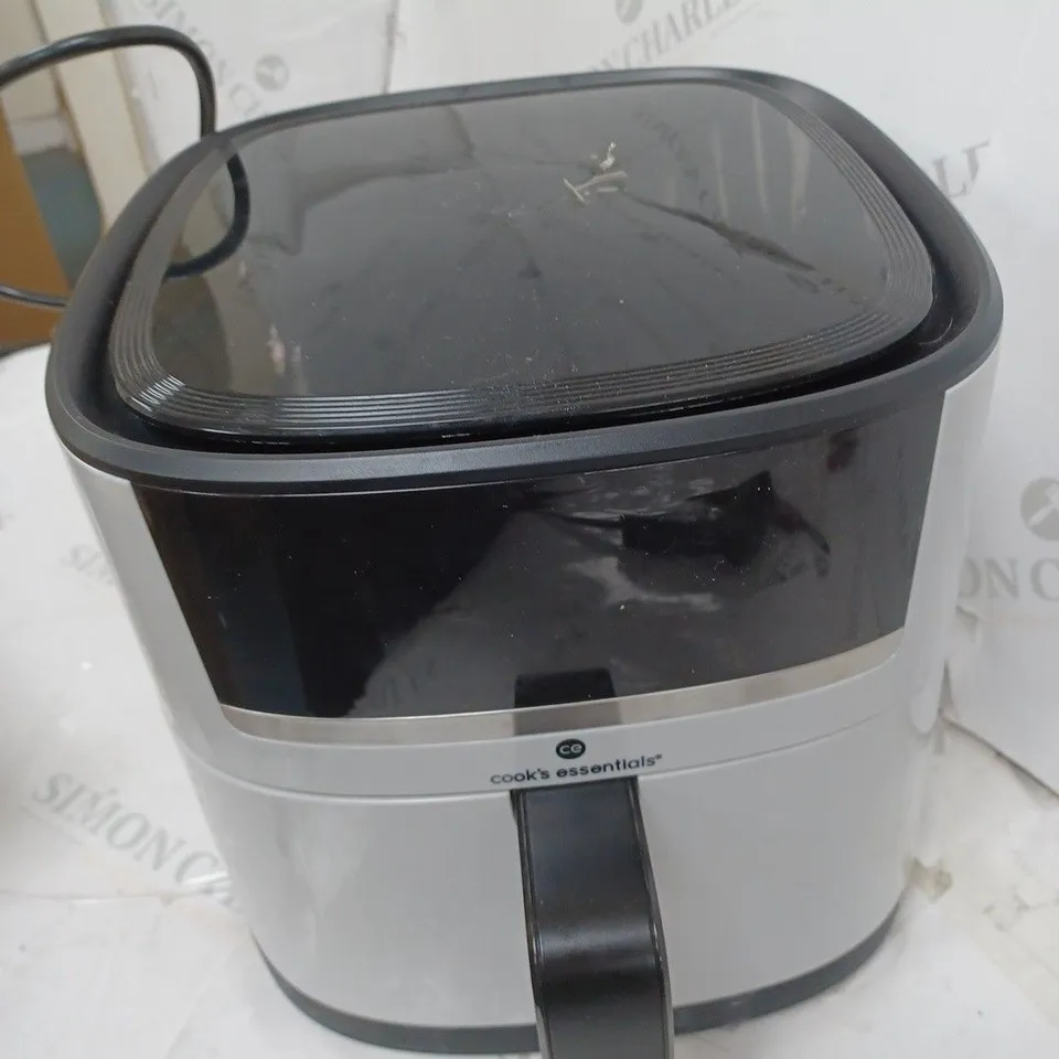 COOK'S ESSENTIALS 4L AIR FRYER COOL GREY