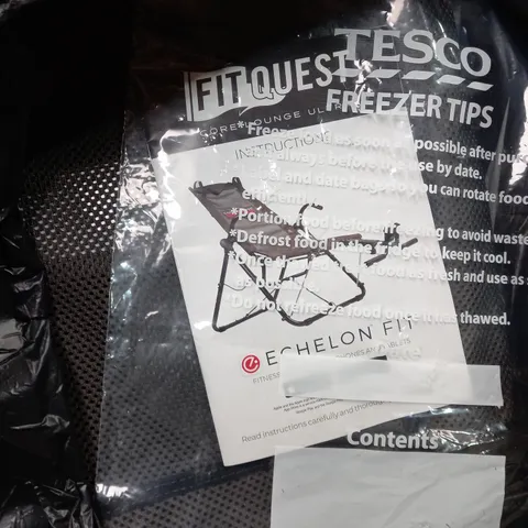 FITQUEST CORE LOUNGER FOLDABLE WORKOUT CHAIR - COLLECTION ONLY