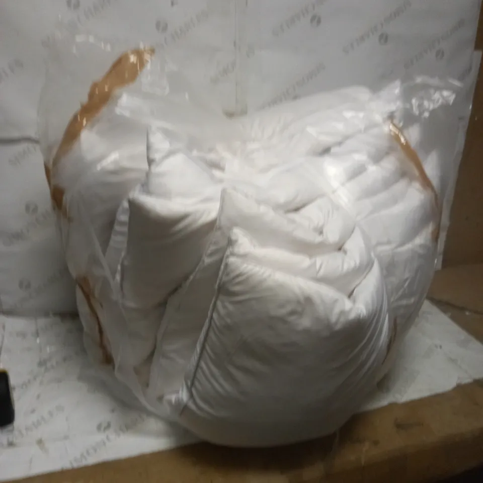LOT OF 7 LARGE DUCK FEATHER CUSHIONS