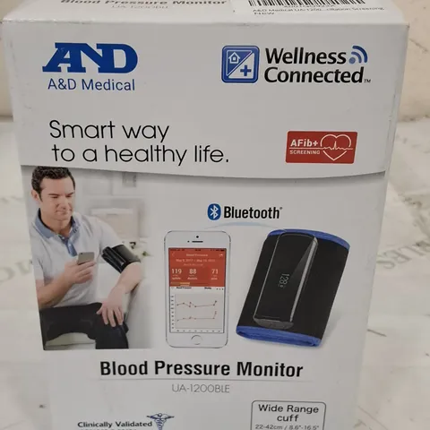 BOXED A&D MEDICAL BLOOD PRESSURE MONITOR - UA-1200BLE