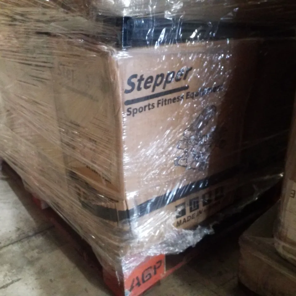 PALLET CONTAINING ASSORTED PRODUCTS INCLUDING KEYBOARD AND MOUSE SETS, EXTRACTION FAN, DVR, ASSORTED PCI CARDS & SPORTS FITNESS STEPPER