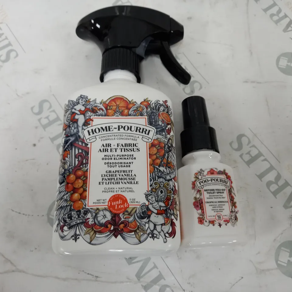 HOME POURRI AIR AND FABRIC MULTI-PURPOSE ODOR ELIMINATOR