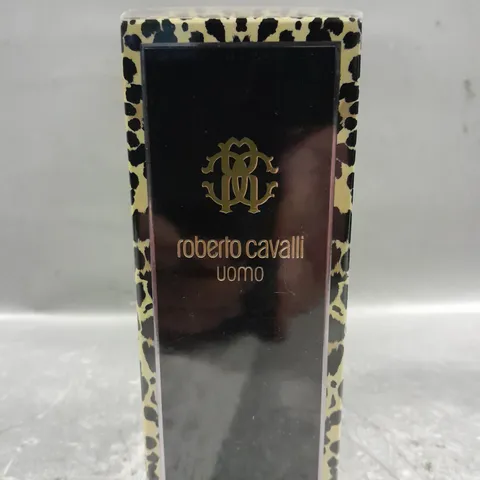 BOXED SEALED ROBERTO CAVALLI UOMO EAU DE TOILETTE - 100ML 