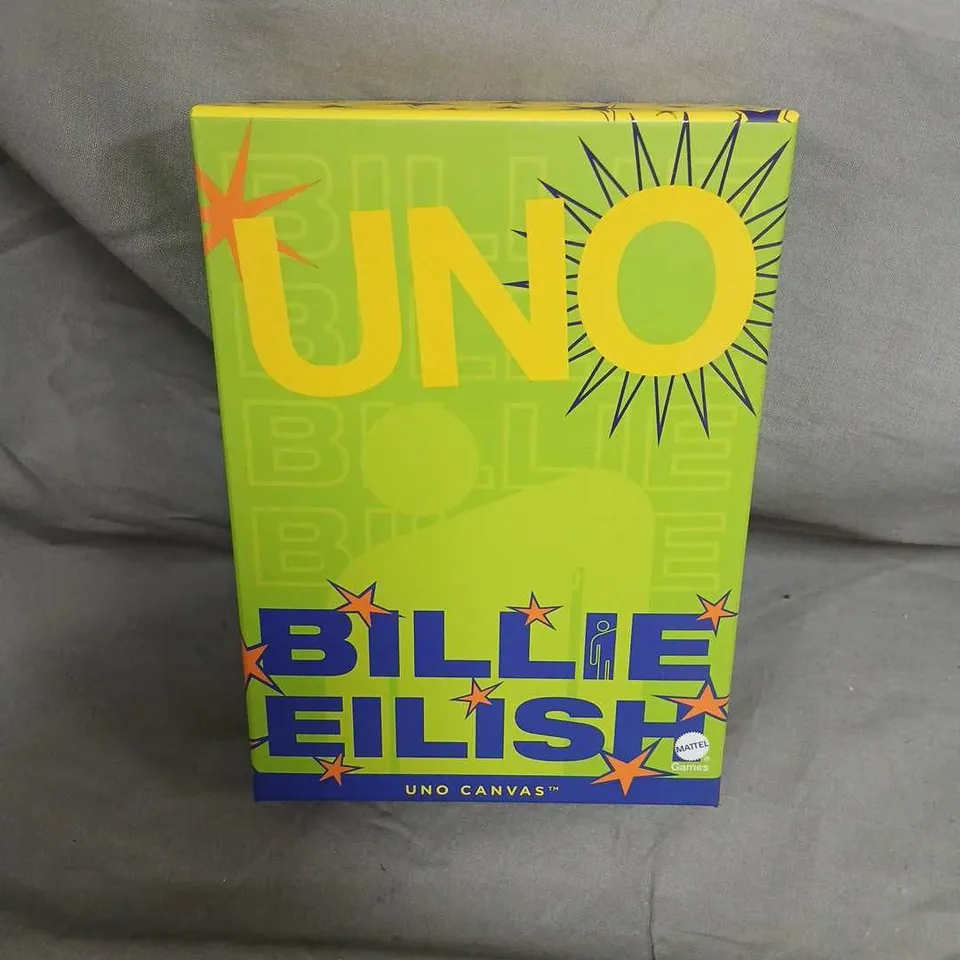 UNO CANVAS BILLIE EILISH EDITION - CARD GAME (BOXED)