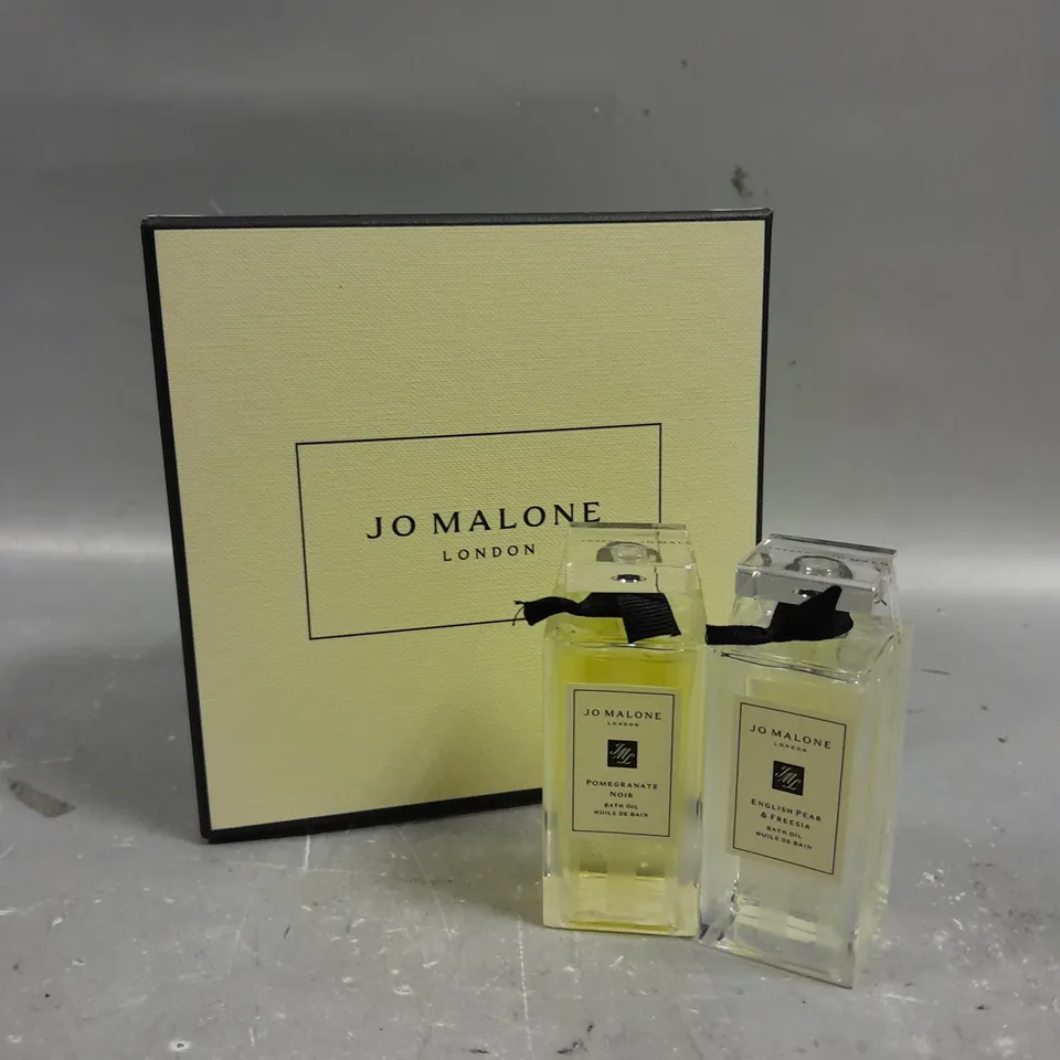 BOXED JO MALONE LONDON BATH OIL COLLECTION