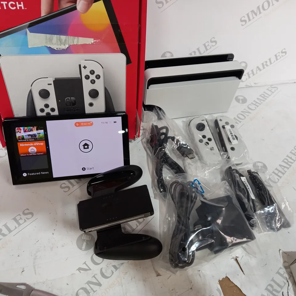 BOXED NINTENDO SWITCH OLED EDITION 