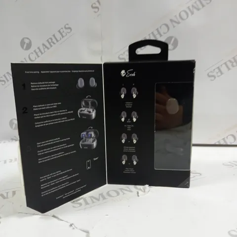 SKULLCANDY TRUE WIRELESS EARBUDS BOXED