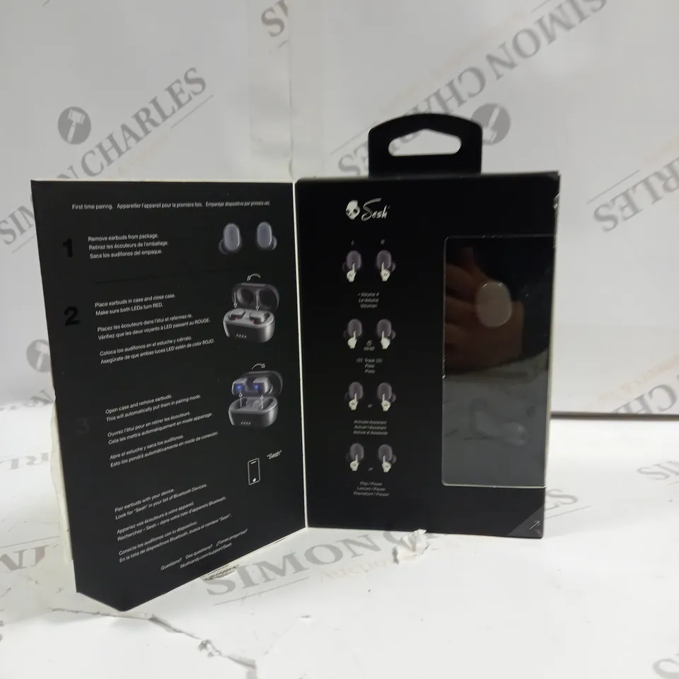 SKULLCANDY TRUE WIRELESS EARBUDS BOXED 