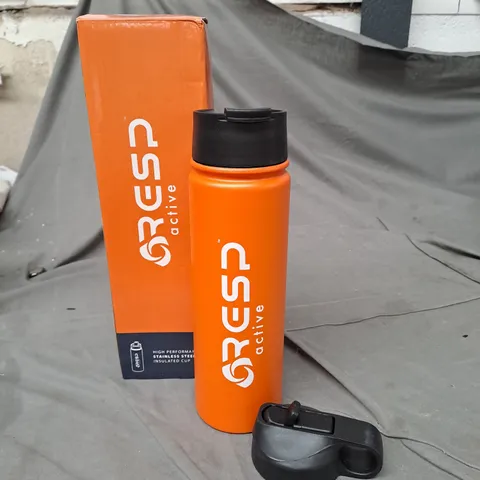 RESP ACTIVE STAINLESS STEEL INSULATED CUP - ORANGE