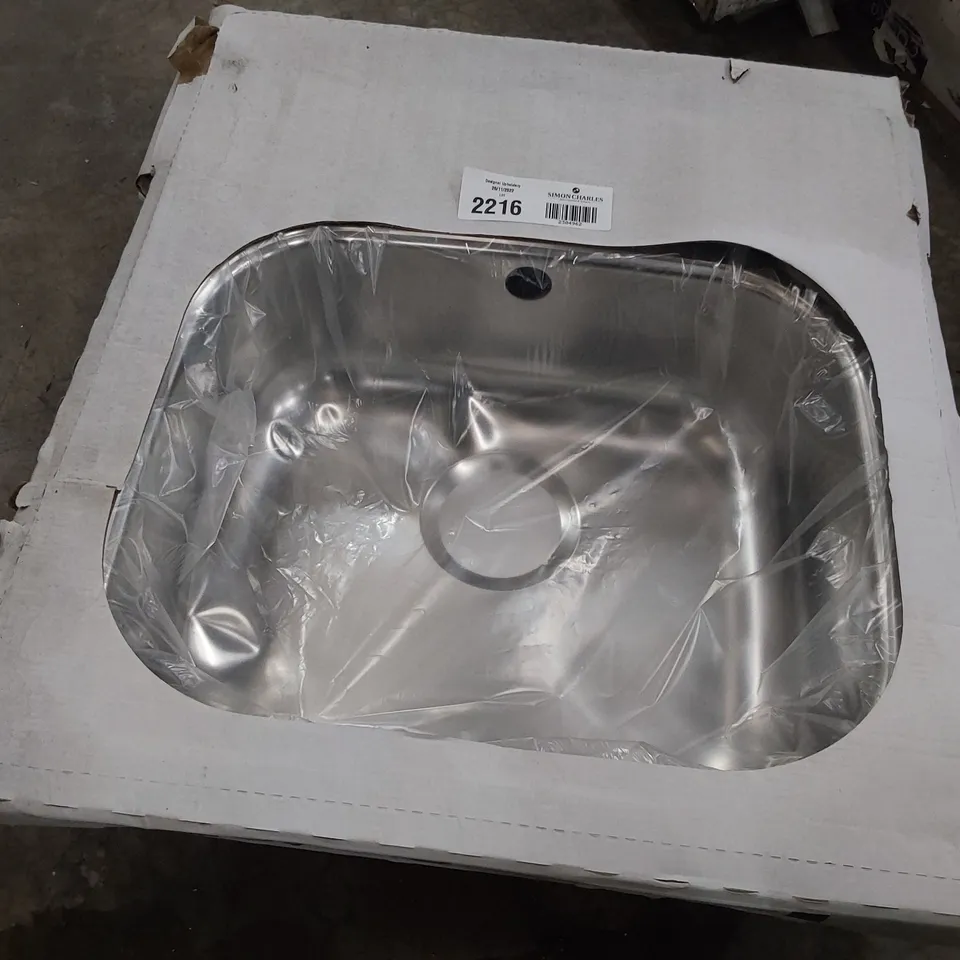 SAGAN STAINLESS STEEL SINK & COMPACT DRAINER