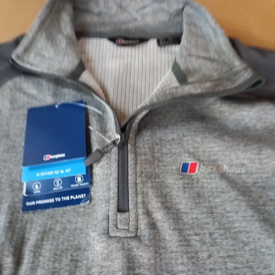 BERGHAUS SPITZER HALF ZIP FLEECE - UK L