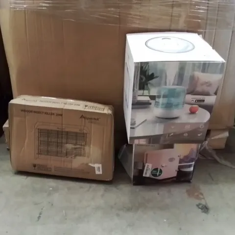 PALLET CONTAINING A LARGE QUANTITY OF ELECTRICAL PRODUCTS TO INCLUDE;INSECT KILLER MACHINE,MINI FRIDGE,HUMIDIFIER 