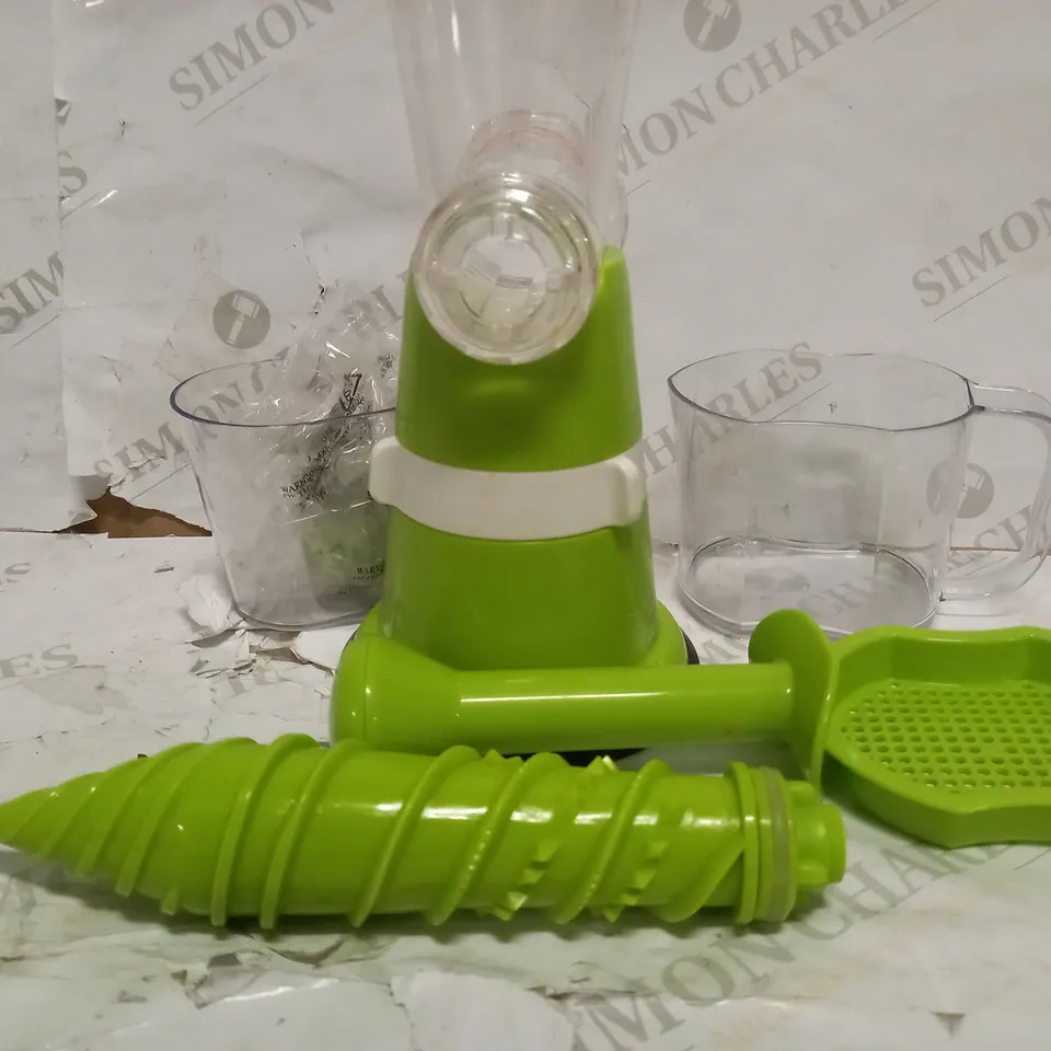 KITCHENCRAFT HEALTHY EATING MANUAL MASTICATING JUICER