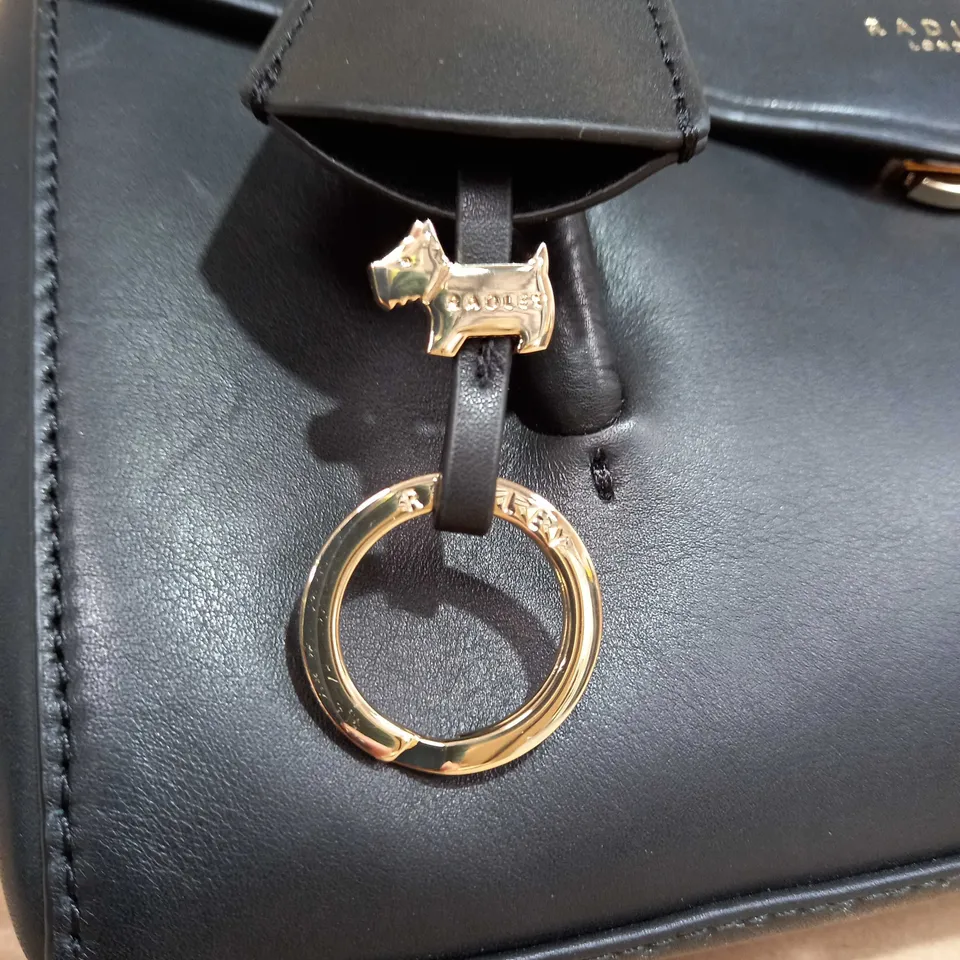 RADLEY LEATHER HANDBAG - BLACK