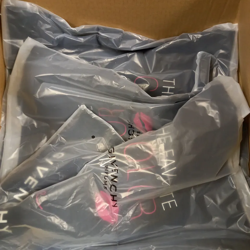BOX OF APPROXIMATELY 20 GIVENCHY LE ROUGE TOTE BAGS