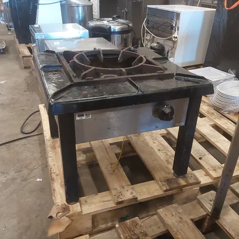 HEAVY-DUTY CAST IRON SINGLE-BURNER GAS STOVE