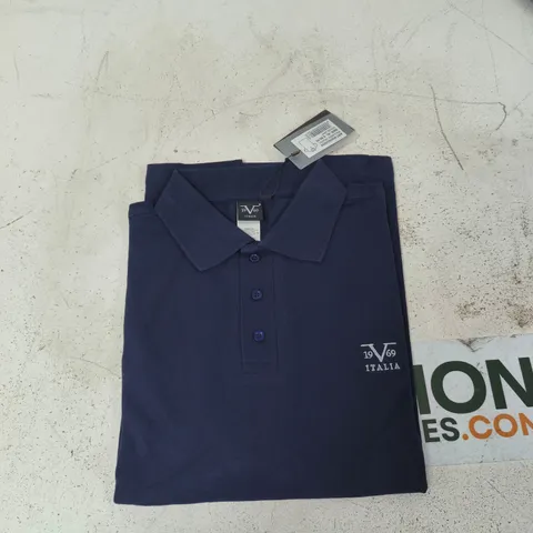 VERSACE 19V69 ITALIA POLO SHIRT – NAVY – UK 42 (EU 52)