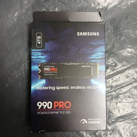 SEALED SAMSUNG 990 PRO PCIE 4.0 SSD - 4TB