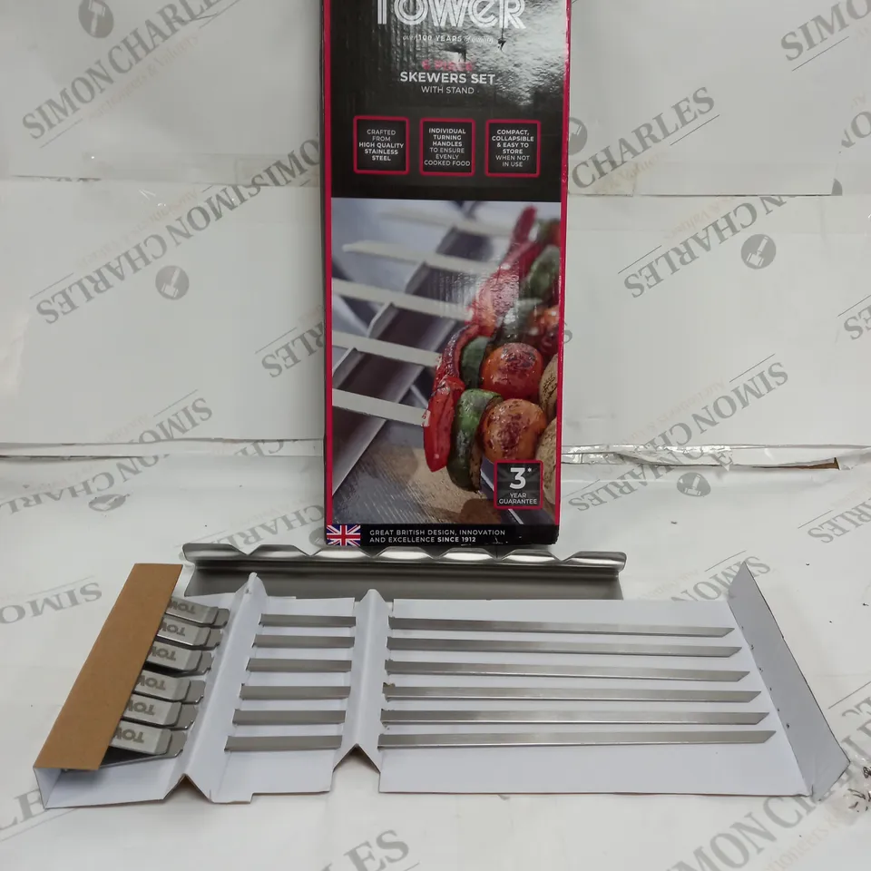 TOWER 6 PIECE SKEWER SET