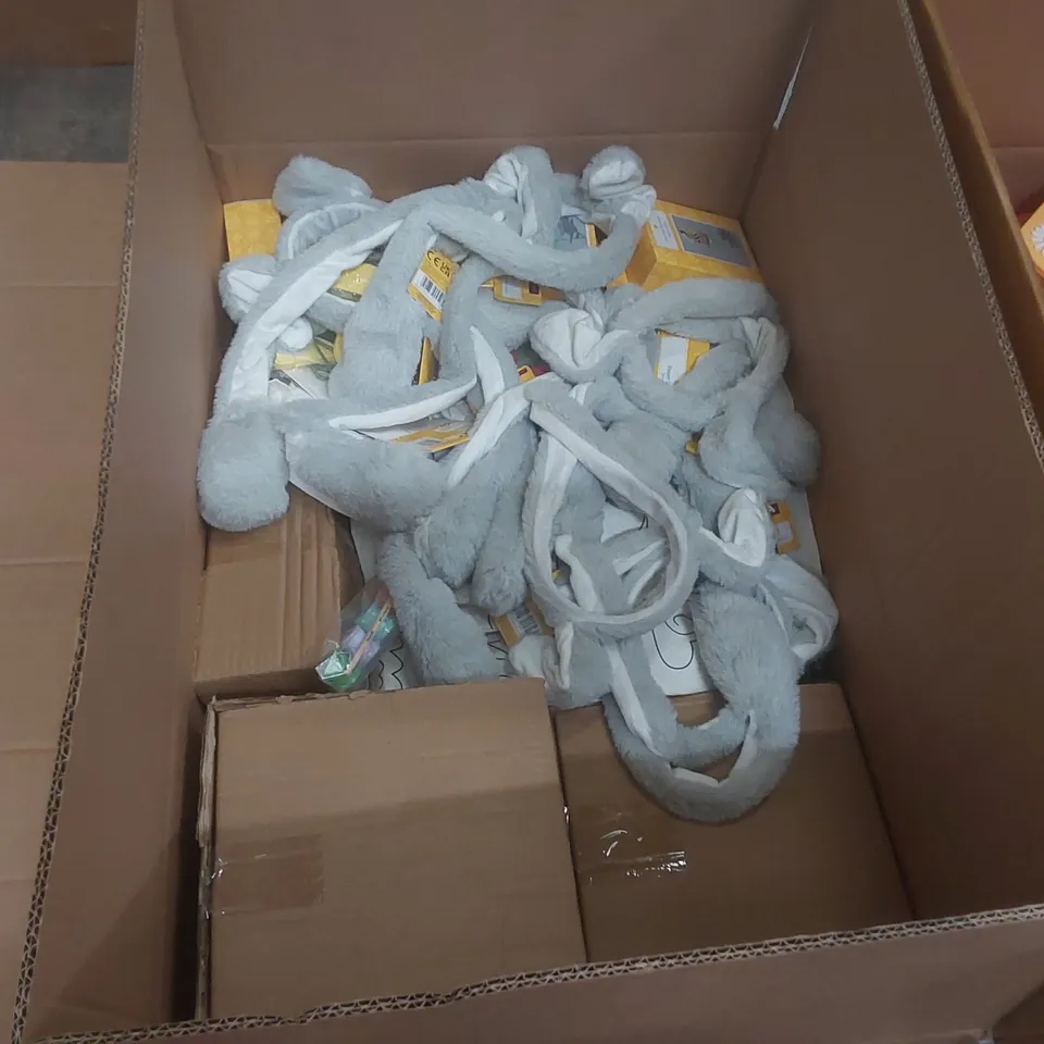 BOX CONTAINING A LARGE QUANTITY OF ASSORTED EASTER PRODUCTS