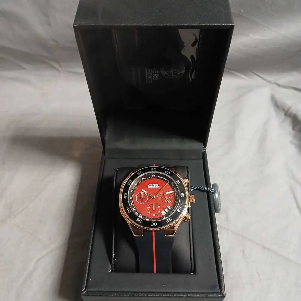 BOXED VICKERS ARMSTRONG LIMITED EDITION HAND-ASSEMBLED HARRIER QUARTZ WATCH 