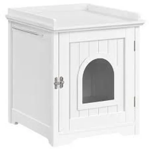 BOXED LITTER BOX ENCLOSURE - WHITE (1 BOX)