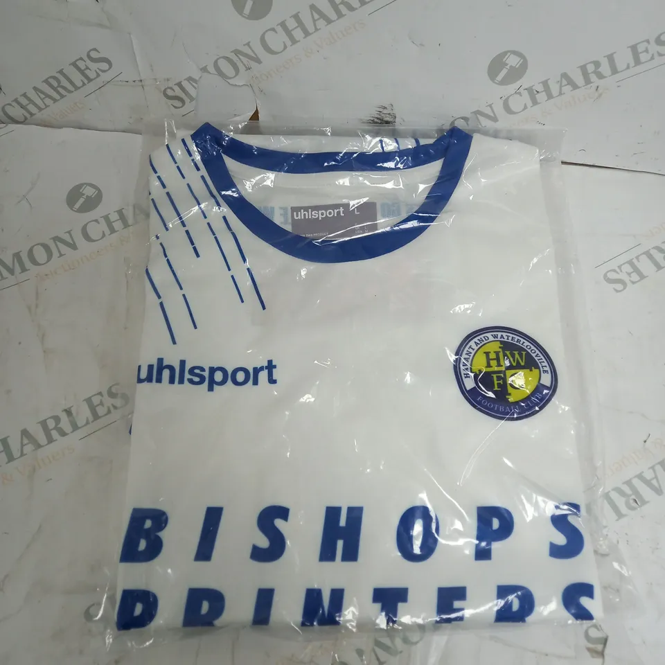 HAVANT AND WATERLOOVLILE FOOTBALL CLUB SHIRT SIZE L 