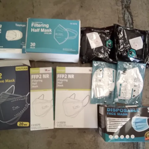 PALLET OF ASSORTED FACE MASKS