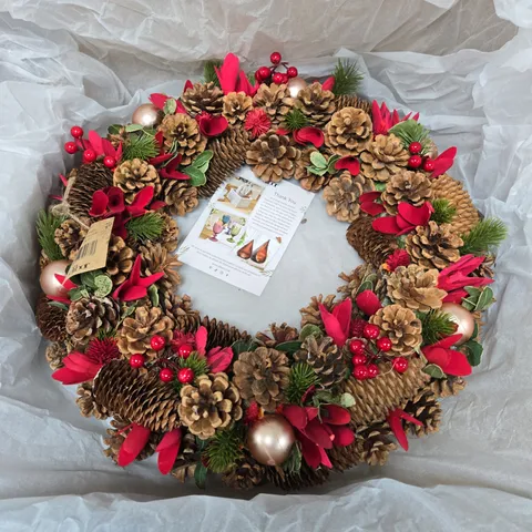 DIBOR INDOOR CANTERBURY GIANT WREATH 