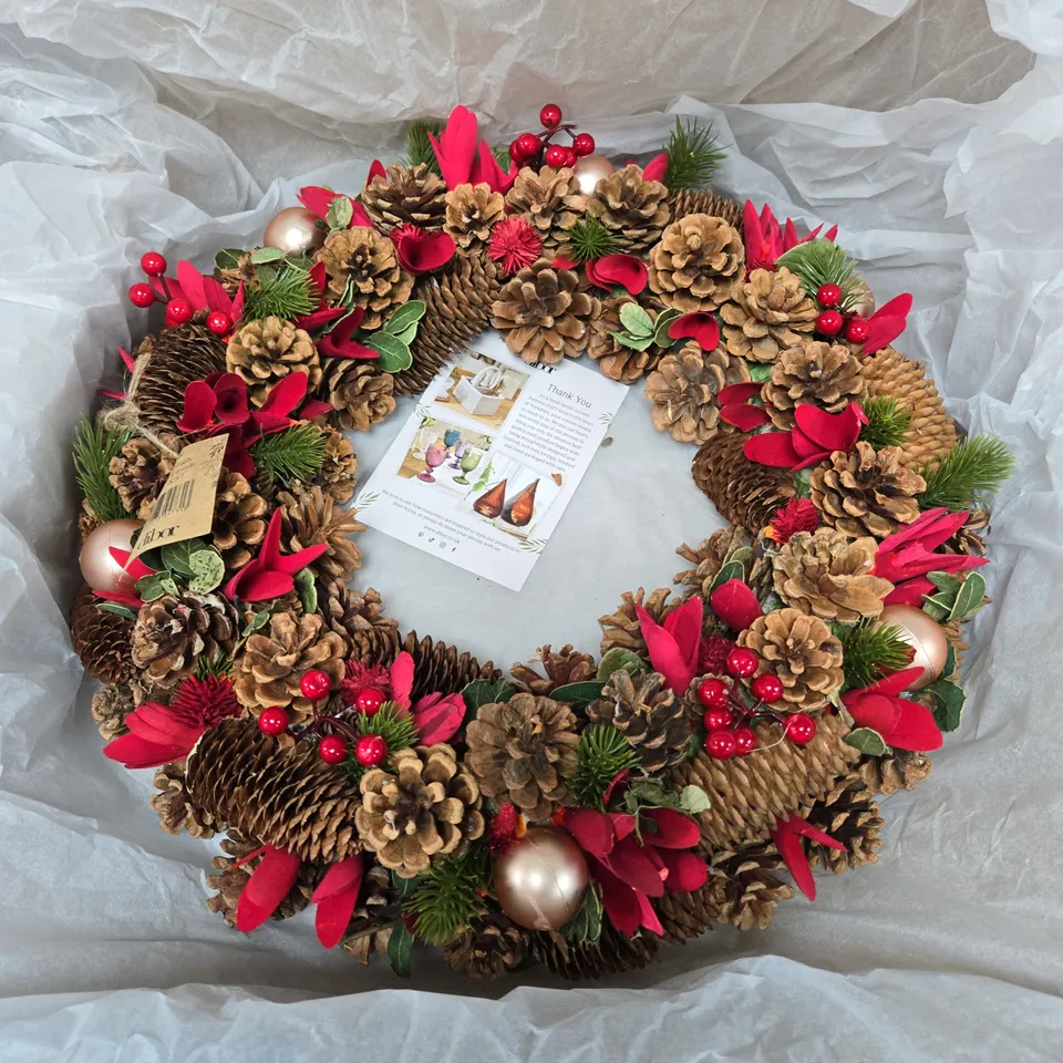 DIBOR INDOOR CANTERBURY GIANT WREATH 