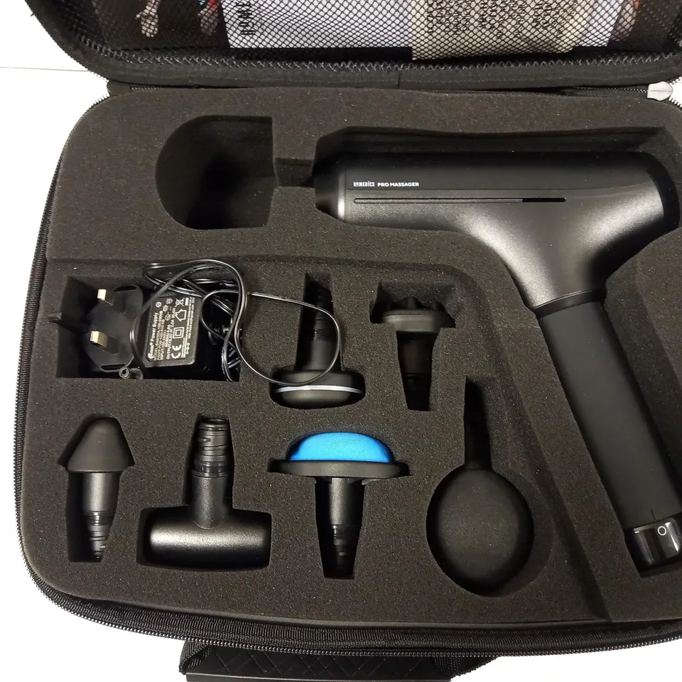 HOMEDICS PRO POWER HANDHELD PHYSIOTHERAPY MASSAGER GUN
