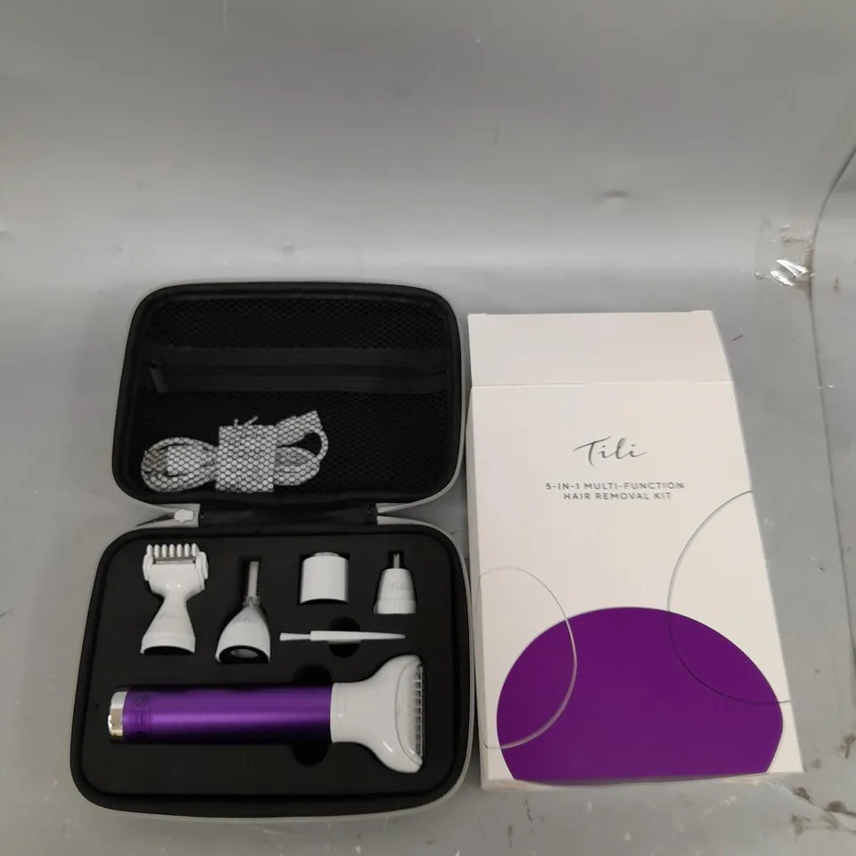TILI 5-IN-1 MULTI-FUNCTION HAIR REMOVAL KIT 