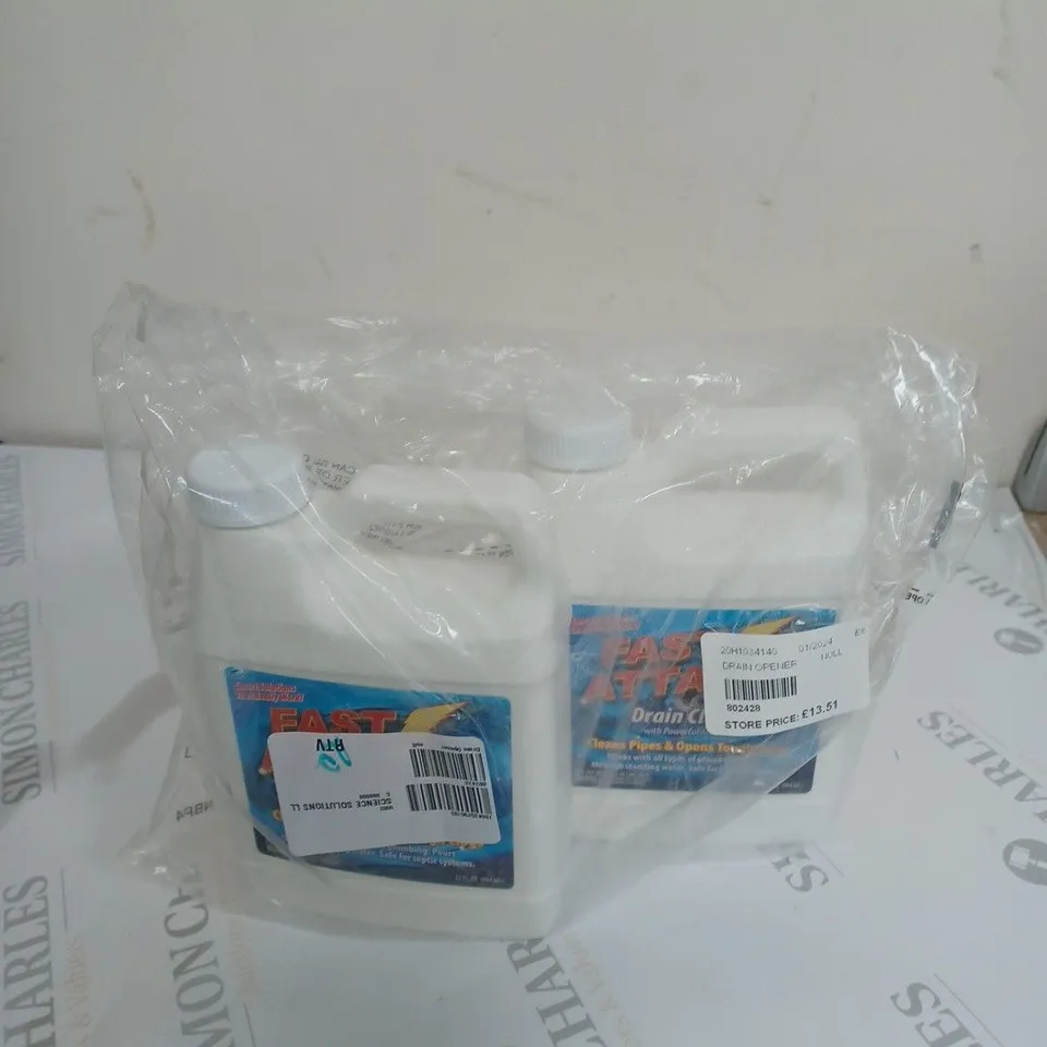 FAST ATTACK DRAIN CLEANER