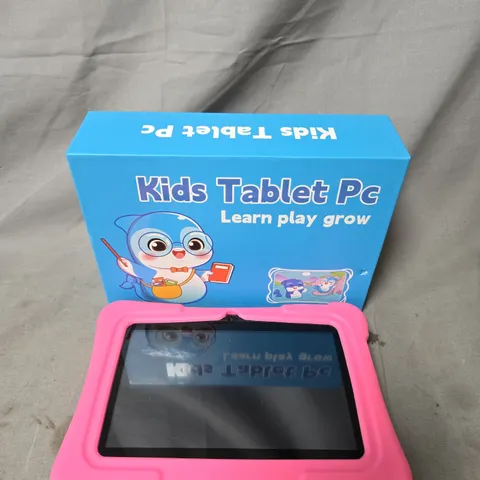KIDS TABLET PC WITH PINK PROTECTIVE CASE - BOXED