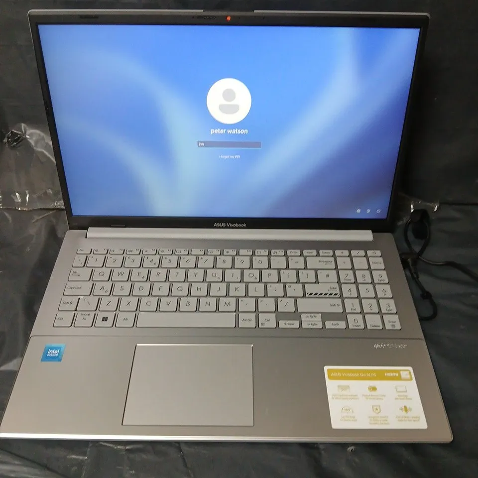 ASUS VIVOBOOK GO 15 E1504FA-NJ158W LAPTOP - 15.6IN FHD, AMD RYZEN 5, 8GB RAM, 512GB SSD - SILVER