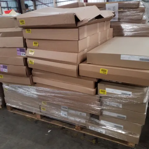 PALLET CONTAINING ASSORTED FLATPACK FURNITURE PARTS