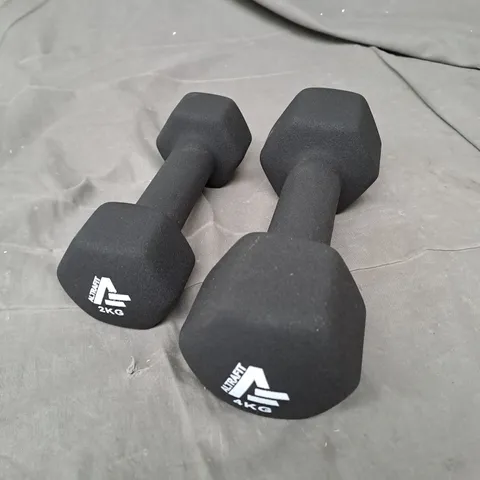 ALTRAFT DUMBBELL WEIGHT SET - 2/4KG 