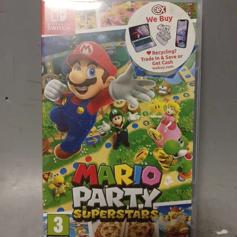 NINTENDO SWITCH MARIO PARTY SUPERSTARS 