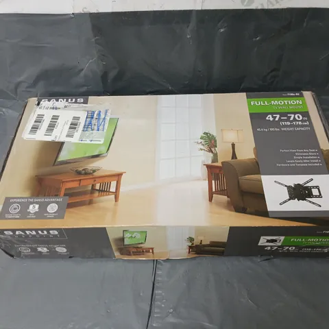 BOXED SANUS FULL-MOTION TV WALL MOUNT - 32"- 47"