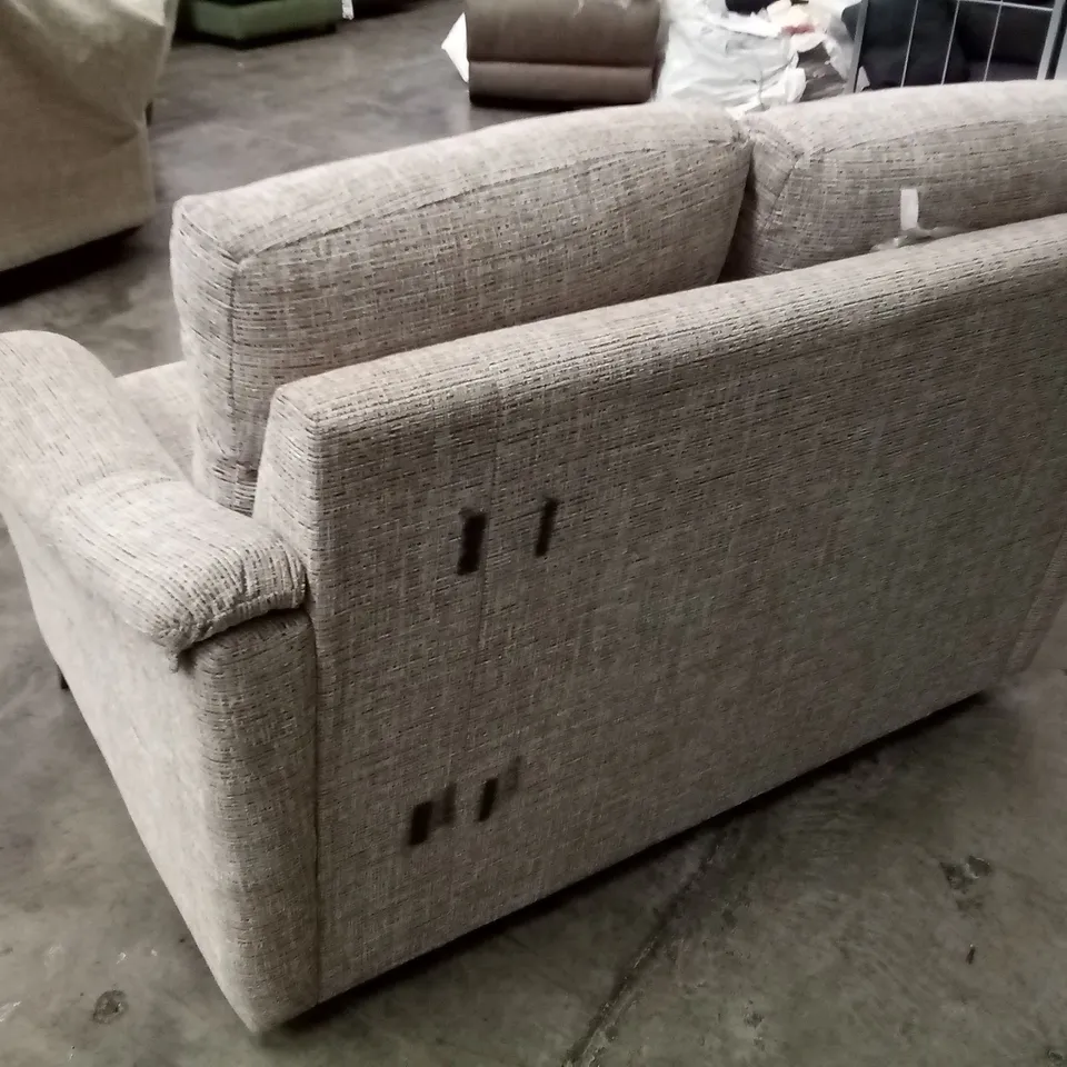 DESIGNER G PLAN HURST SMALL SOFA - MOORE AUTUMN FABRIC 