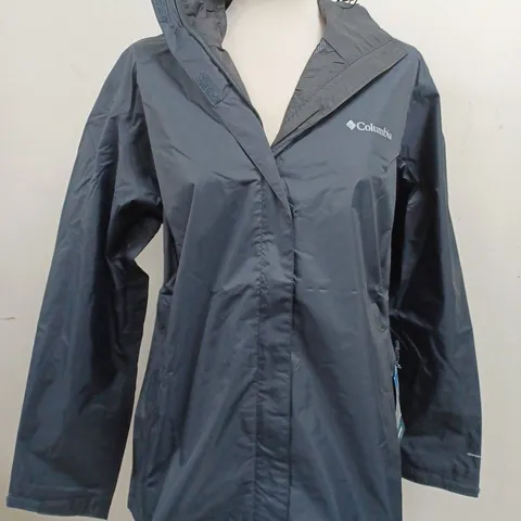COLUMBIA WOMENS BLACK WATERPROOF - SIZE XL