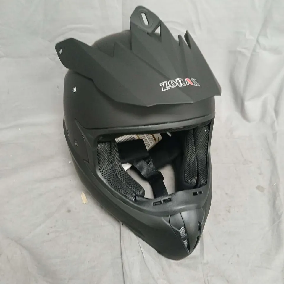 ZORAX HELMET, BLACK, SIZE M (57-58), ECE R22-06 CERTIFIED