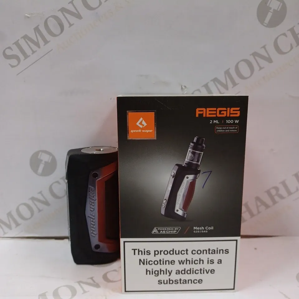 BOXED GEEKVAPE AEGIS MAX KIT IN BLACK TUNGSTEN