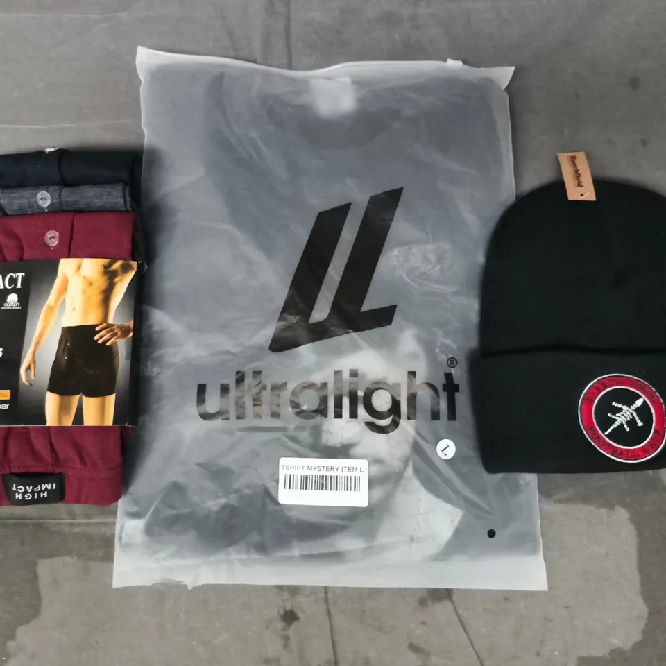 APPROXIMATELY 20 ASSORTED CLOTHING AND FASHION PRODUCTS IN VARIOUS STYLES AND SIZES - COLLECTION ONLY