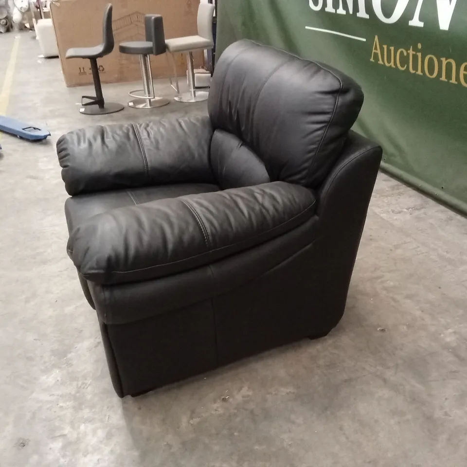 WILMSLOW LEATHER ARMCHAIR RRP £599