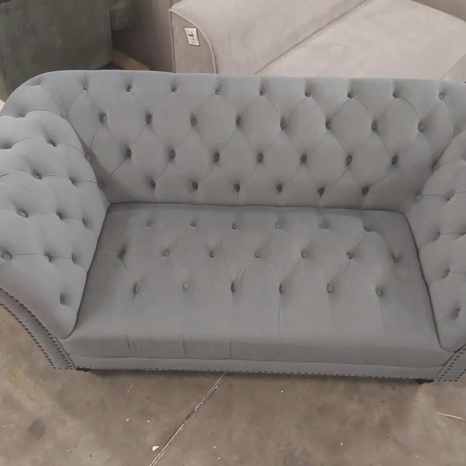 QUALITY DESIGNER BENNER 2 SEATER VELVET BENNERFIELD LOVESEAT