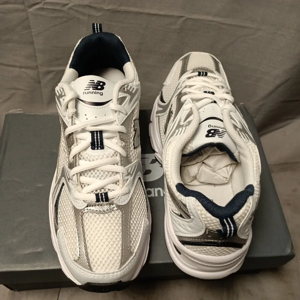 BOXED NEW BALANCE MR530SG RUNNING SHOES – MEN'S, UK 6, WHITE/GREY, BOXED