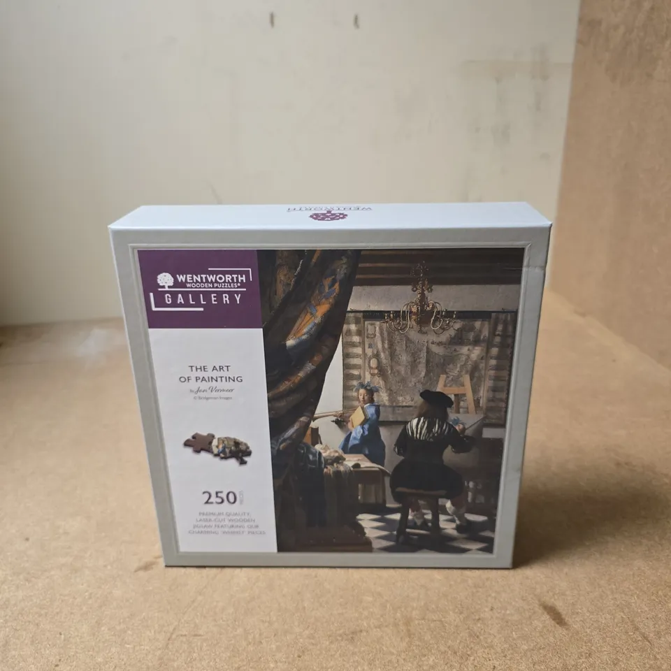 WENTWORTH WOODEN PUZZLES GALLERY – THE ART OF PAINTING JIGSAW PUZZLE (250 PIECES)