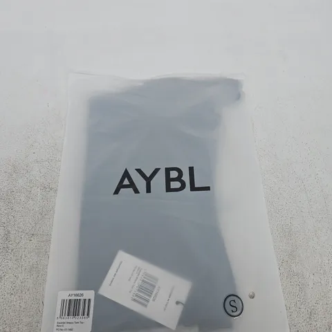 BAGGED AYBL ESSENTIAL STRAPPY TANK TOP – NAVY, SIZE S