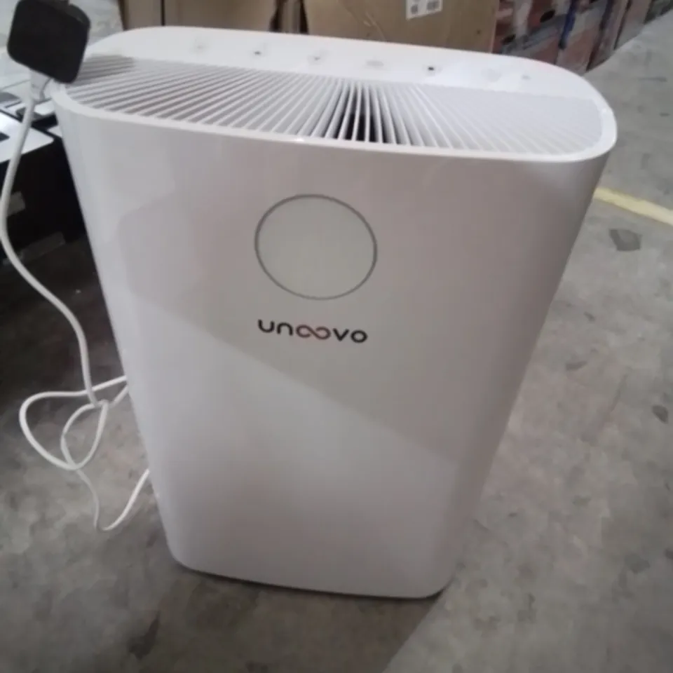 BOXED UNOOVO LARGE ROOM TRUE HEPA AIR PURIFIER WITH SMART WIFI CONTROLS